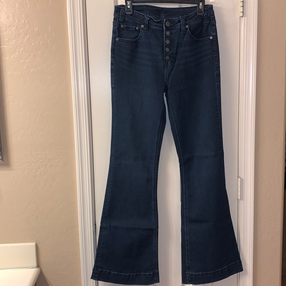 Rock & Roll Cowgirl High Rise Trouser Jeans